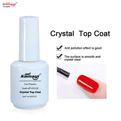 Verschleißfestigkeit ODM 12ml UV-Crystal Top Coat Nail Polish